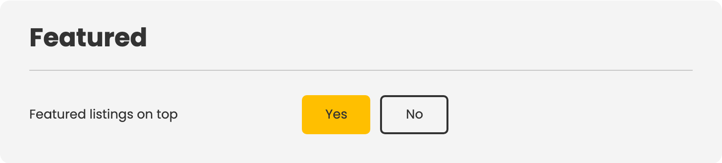 The Featured card in Configuration → Add-ons