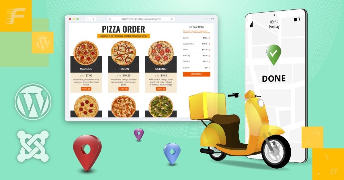 How to launch Wordpress food ordering website in 10 minutes